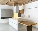 आतल्या स्वयंपाकघर कसे लपवायचे: अदृश्य स्वयंपाकघरांचे 50 फोटो आपल्याला आश्चर्यचकित करतील 2134_73