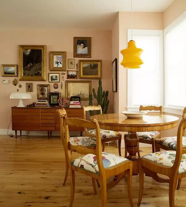 Para os connoisseurs retro: como emitir un interior ao estilo dos anos sesenta 2170_77
