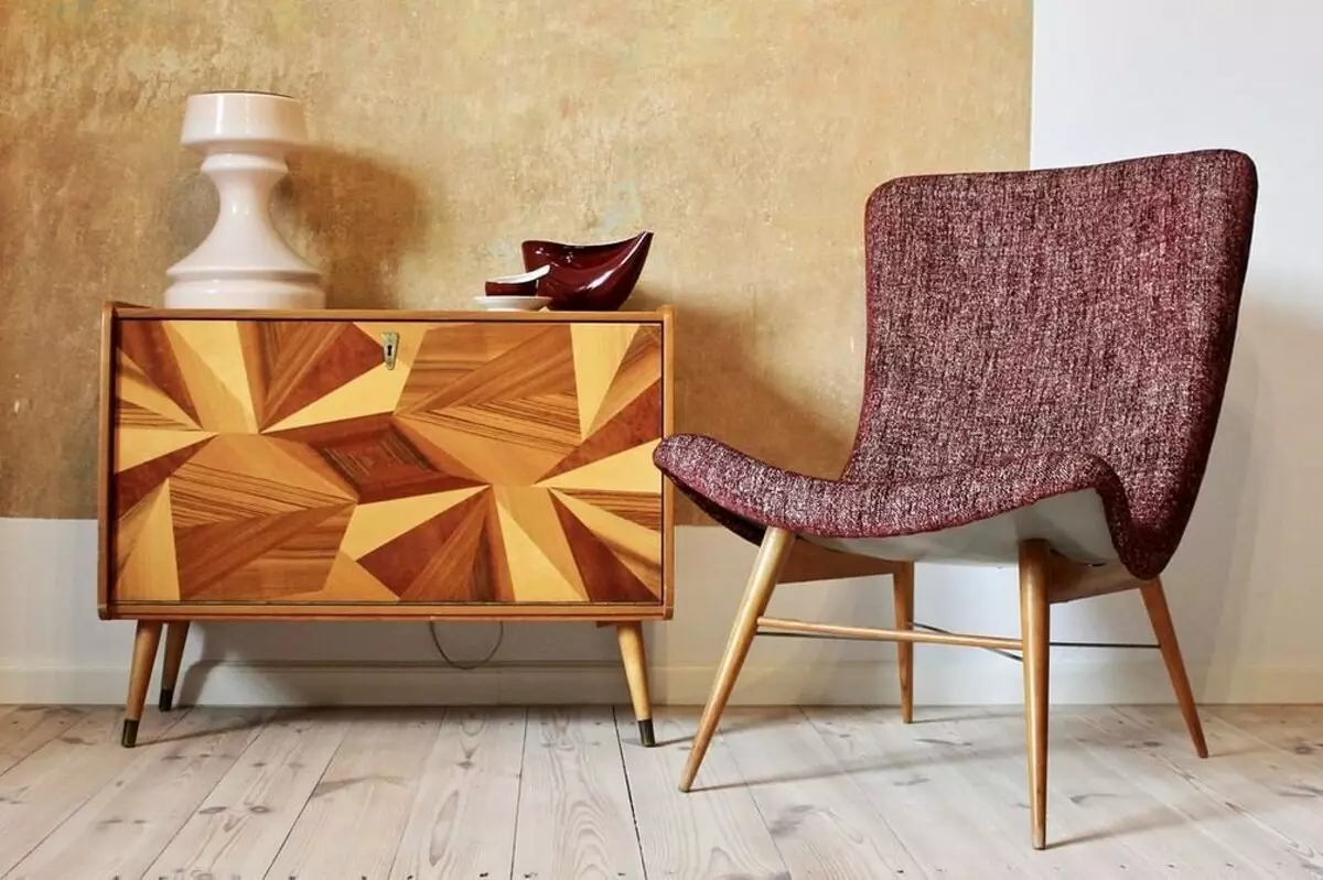 For connoisseurs Retro: how to issue an interior in the style of the sixties 2170_97