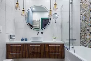 Zeg ontwerpers: 11 bewezen recepties van de badkamer, waar je geen spijt van zult hebben 2182_1