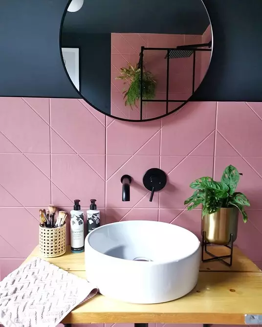 6 af de mest succesrige farver til design af badeværelset (vil øge rummet og ikke kun) 2188_32