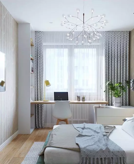 6 ide të thjeshta dhe elegante për dizajnin e vendit të punës në dhomën e gjumit 2239_20