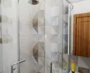 Decoración de un pequeño baño de diseño con ducha. 2245_11