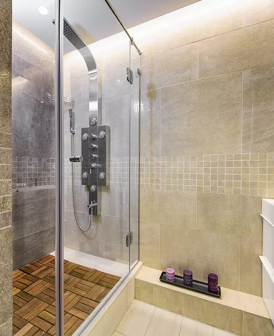 장식 샤워와 함께 작은 욕실 디자인 2245_119