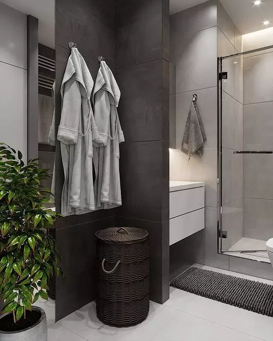 Dekor 'n klein badkamer ontwerp met stort 2245_30