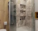 Decoración de un pequeño baño de diseño con ducha. 2245_5