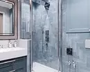 Decoración de un pequeño baño de diseño con ducha. 2245_59