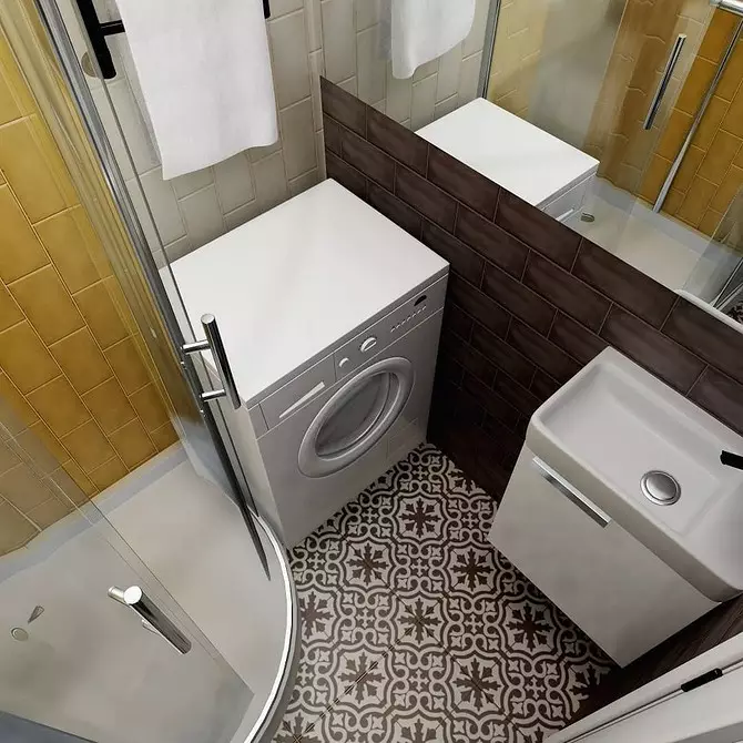 Dekor 'n klein badkamer ontwerp met stort 2245_90
