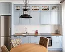 Fresh and unusual: everything about how to make a blue kitchen 2265_43