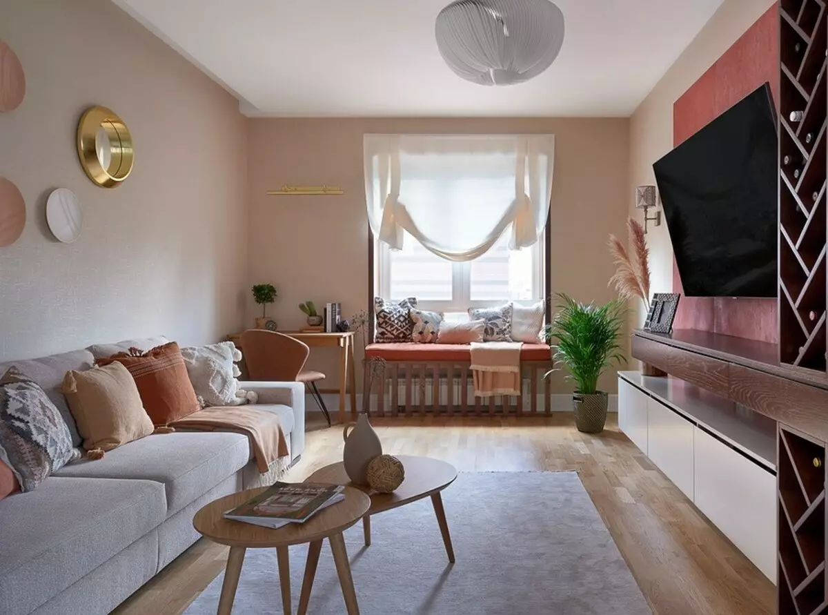 Семеен апартамент: топъл и уютен интериор в Москва 22741_29