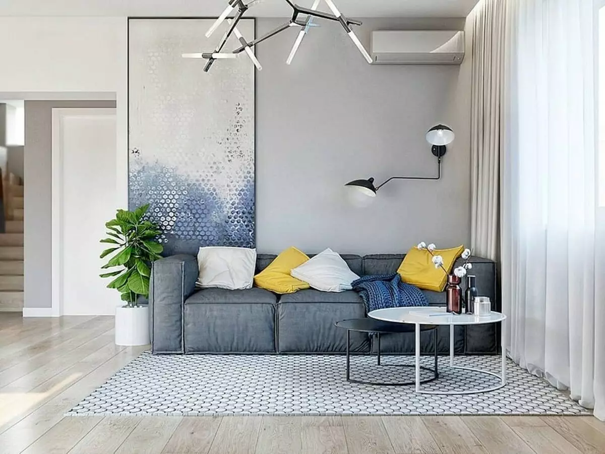 Decorar a sala de estar como deseñador: 5 recepcións que repetirá facilmente 2277_12