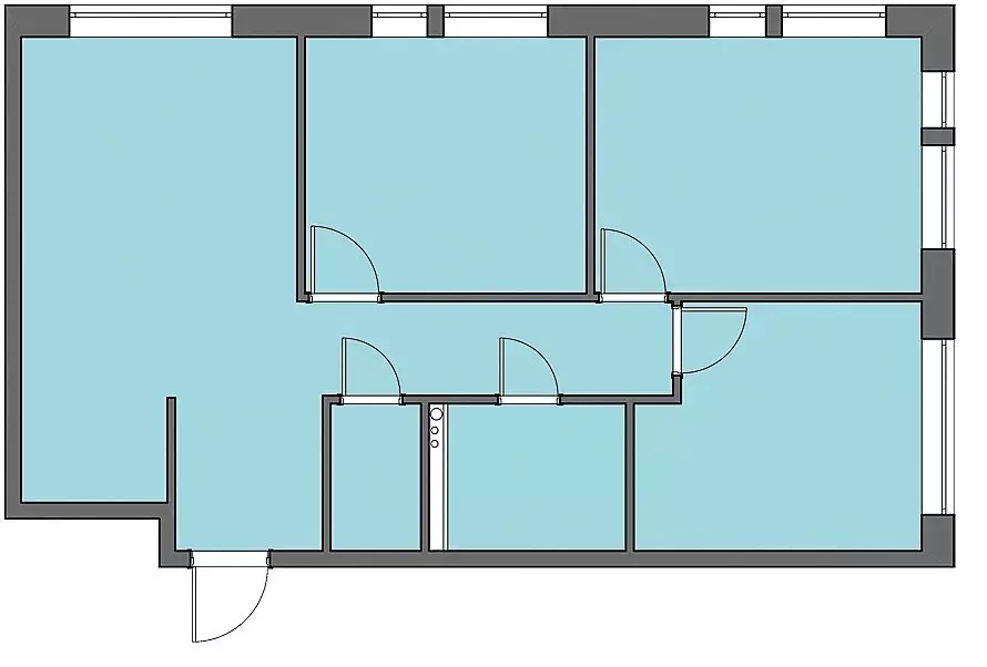 Planificació d'apartaments de 3 habitacions: característiques i idees 2314_131