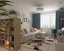 Planificación de apartamentos de 3 habitacións: características e ideas 2314_83