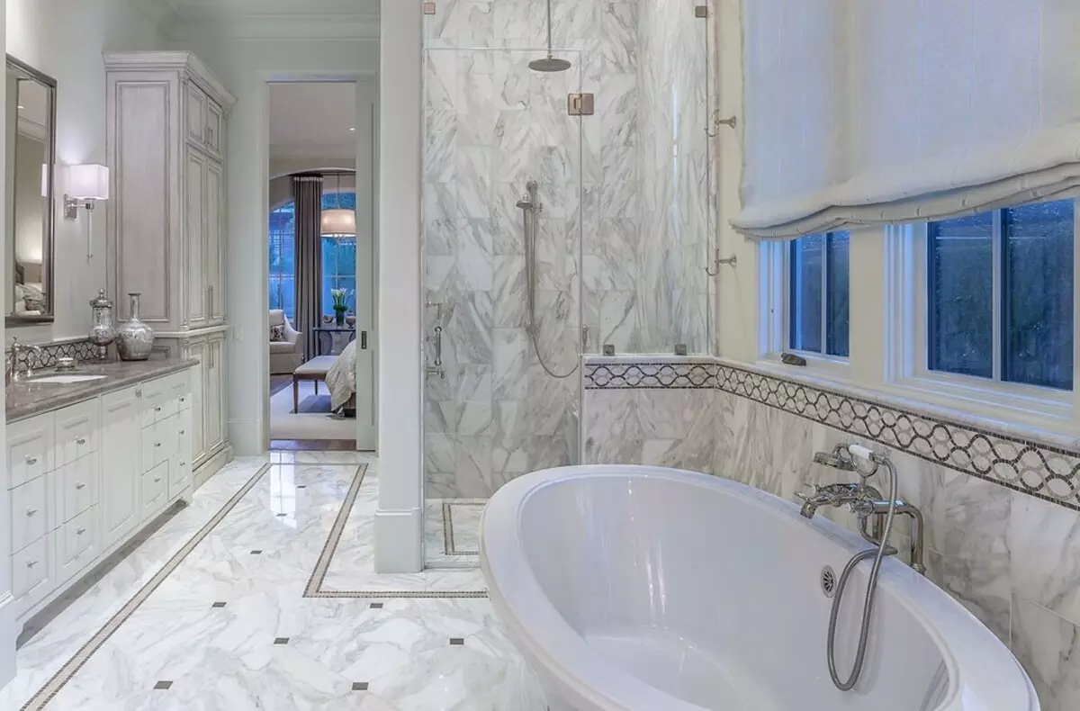 6 beste interieurstijlen voor de badkamer, die de relevantie niet verliest 2323_50