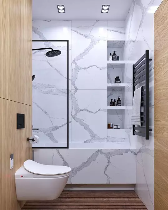 6浴室的最佳室内风格，不会失去相关性 2323_70