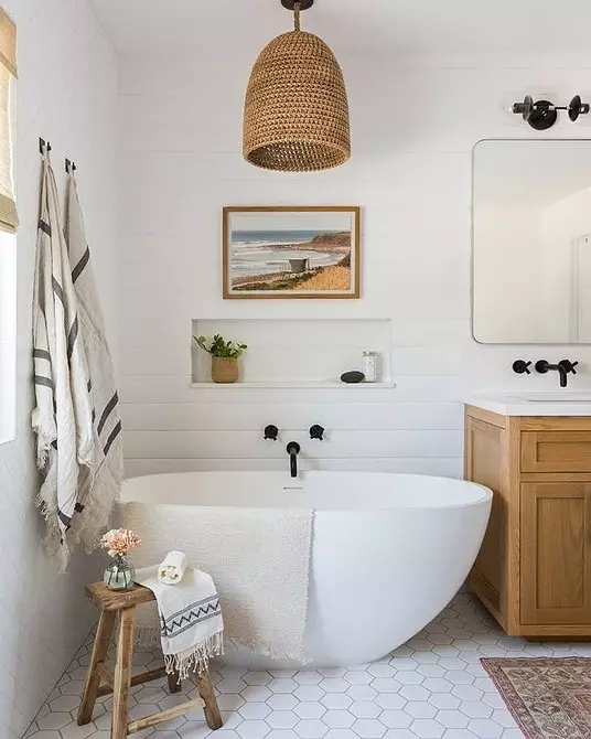 6 labākie interjera stili vannas istabai, kas nezaudēs atbilstību 2323_84