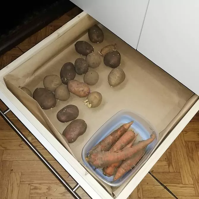 8 ideas for storing vegetables and fruits (if there is not enough space in the refrigerator) 23597_22