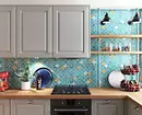 Beautiful and practical tile on the kitchen (50 photos) 2395_32