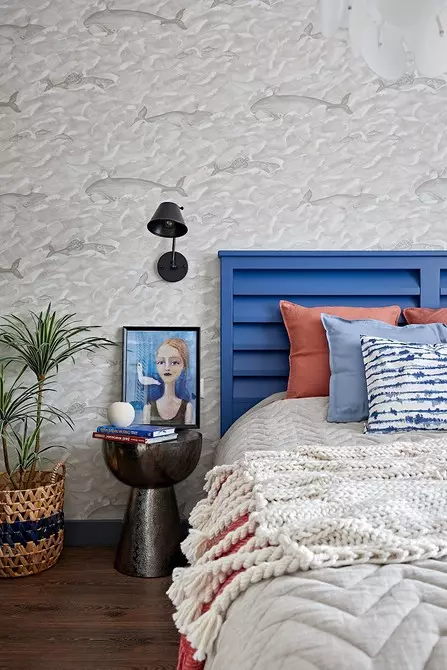 Untuk inspirasi: 24 foto kamar dengan wallpaper yang tidak biasa yang memilih desainer 2405_18