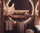 Reka bentuk yang selesa dari bilik mandi coklat: kombinasi warna dan penamat yang betul 2449_19