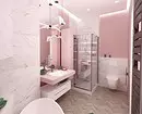 Reka bentuk yang selesa dari bilik mandi coklat: kombinasi warna dan penamat yang betul 2449_66