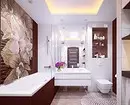 Design confortable d'une salle de bains brune: combinaisons de couleurs et finition appropriée 2449_7