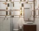Reka bentuk yang selesa dari bilik mandi coklat: kombinasi warna dan penamat yang betul 2449_73