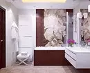 Diseño acogedor de un baño marrón: combinaciones de colores y acabado adecuado. 2449_8