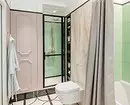 11 vonios kambariai su 7 kvadratinių metrų plotą. m, kurioje gražiai pateikiami visi reikalingi (ir 53 nuotraukos) 2503_13
