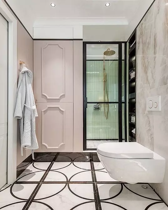 11 bathrooms with an area of ​​7 square meters. m, in which beautifully placed all the necessary (and 53 photos) 2503_20