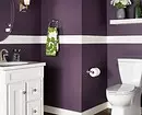 How to use purple in the design of the bathroom and do not regret: tips and 53 photos 2578_4