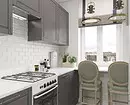 Rectangular kitchen design: how to squeeze a maximum of any area 2607_4