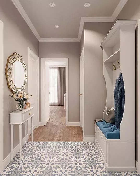 Las mejores opciones para la combinación de laminado y azulejos en el suelo en diferentes habitaciones (60 fotos) 2619_90