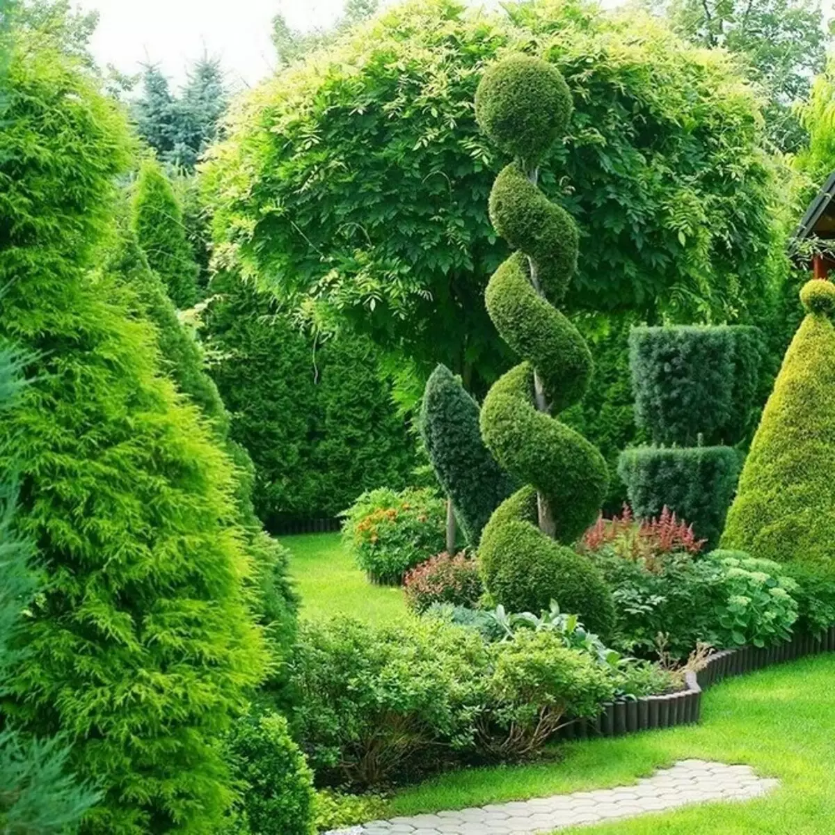 Πώς να εισάγετε αρμονικά κωνοφόρα στον σχεδιασμό του κήπου τοπίο: συμβουλές και 60 φωτογραφίες 2655_78