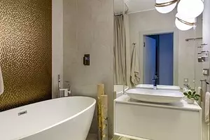 ظریف و زیبا: موزاییک در طراحی حمام (66 عکس) 2724_1