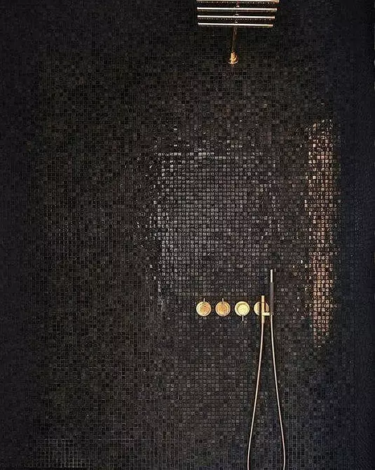 Eleganten in lep: Mozaik pri oblikovanju kopalnice (66 fotografij) 2724_116