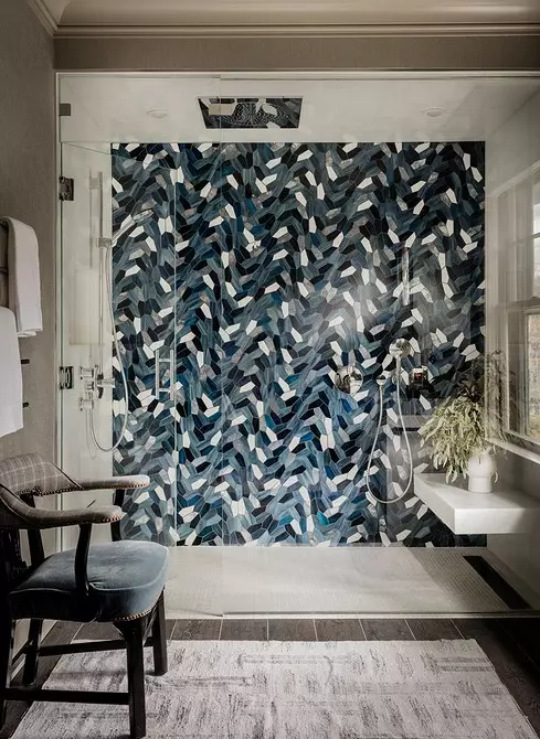 Elegant und schön: Mosaik im Design des Badezimmers (66 Fotos) 2724_118