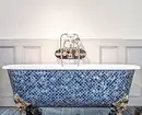 Елегантна и красива: Мозайка в дизайна на банята (66 снимки) 2724_128