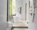 Elegante e fermoso: Mosaico no deseño do baño (66 fotos) 2724_28