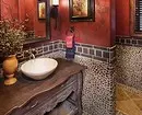Кыш һәм матур: ванна дизайнында мозаика (66 фото) 2724_45