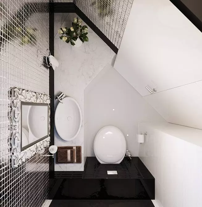Елегантно і красиво: мозаїка в дизайні ванної кімнати (66 фото) 2724_75