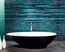 優雅而美麗：馬賽克在浴室的設計（66張照片） 2724_89