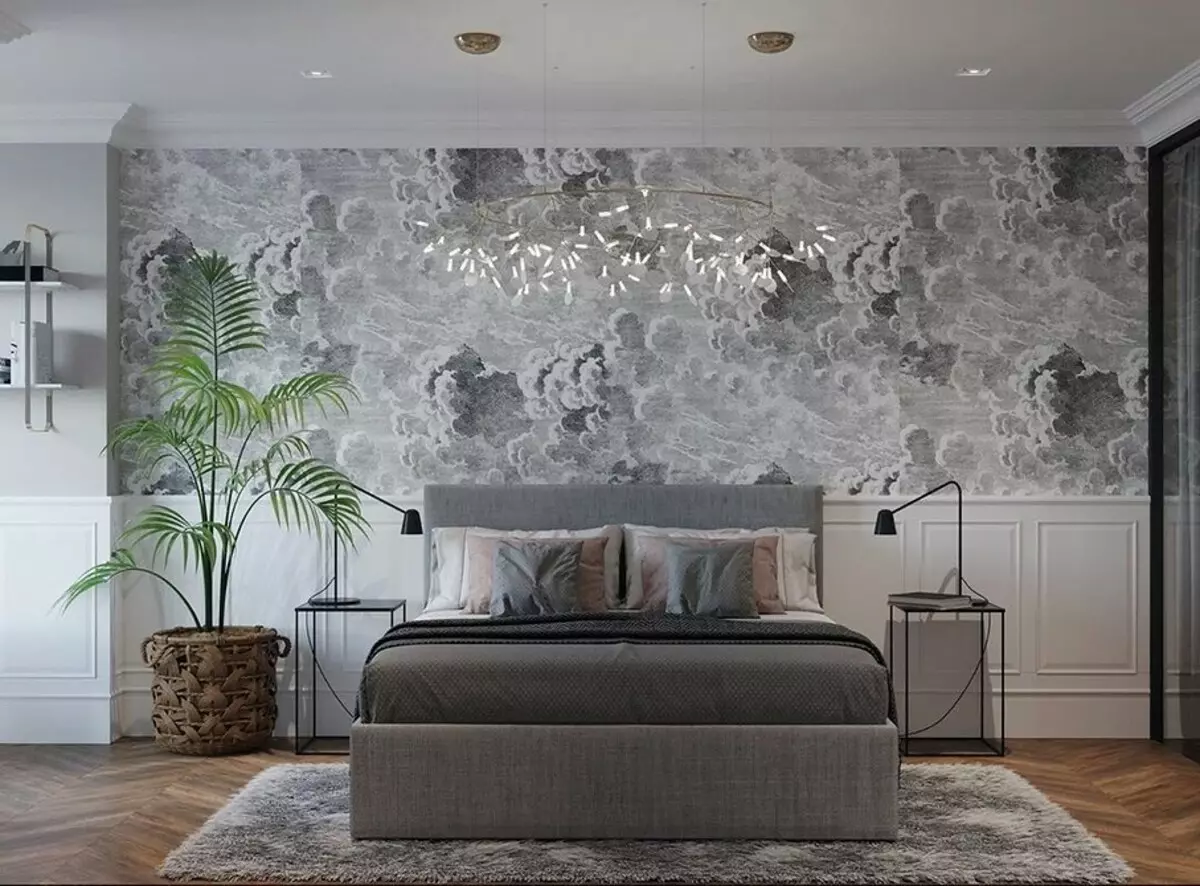 Accent wall in the interior: 9 materials and 8 ideas for registration 27334_86
