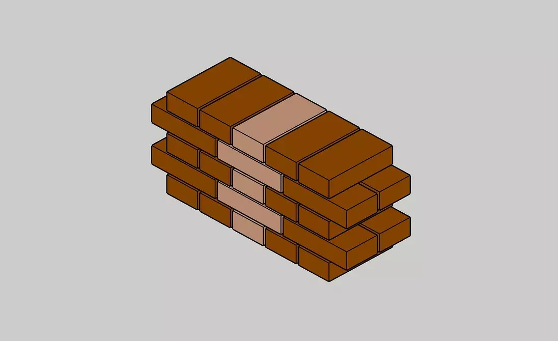 كل شيء عن brickwork: أنواع، مخططات وتقنية 2748_25