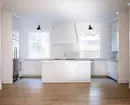 Cum de a aranja o bucătărie cu două ferestre: opțiuni de proiectare în funcție de planificare 2754_15