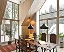 Como organizar unha casa de campo en estilo loft: consellos e 3 exemplos reais dos deseñadores 2766_107