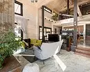 Comment organiser une maison de campagne dans le style loft: conseils et 3 exemples réels des designers 2766_126