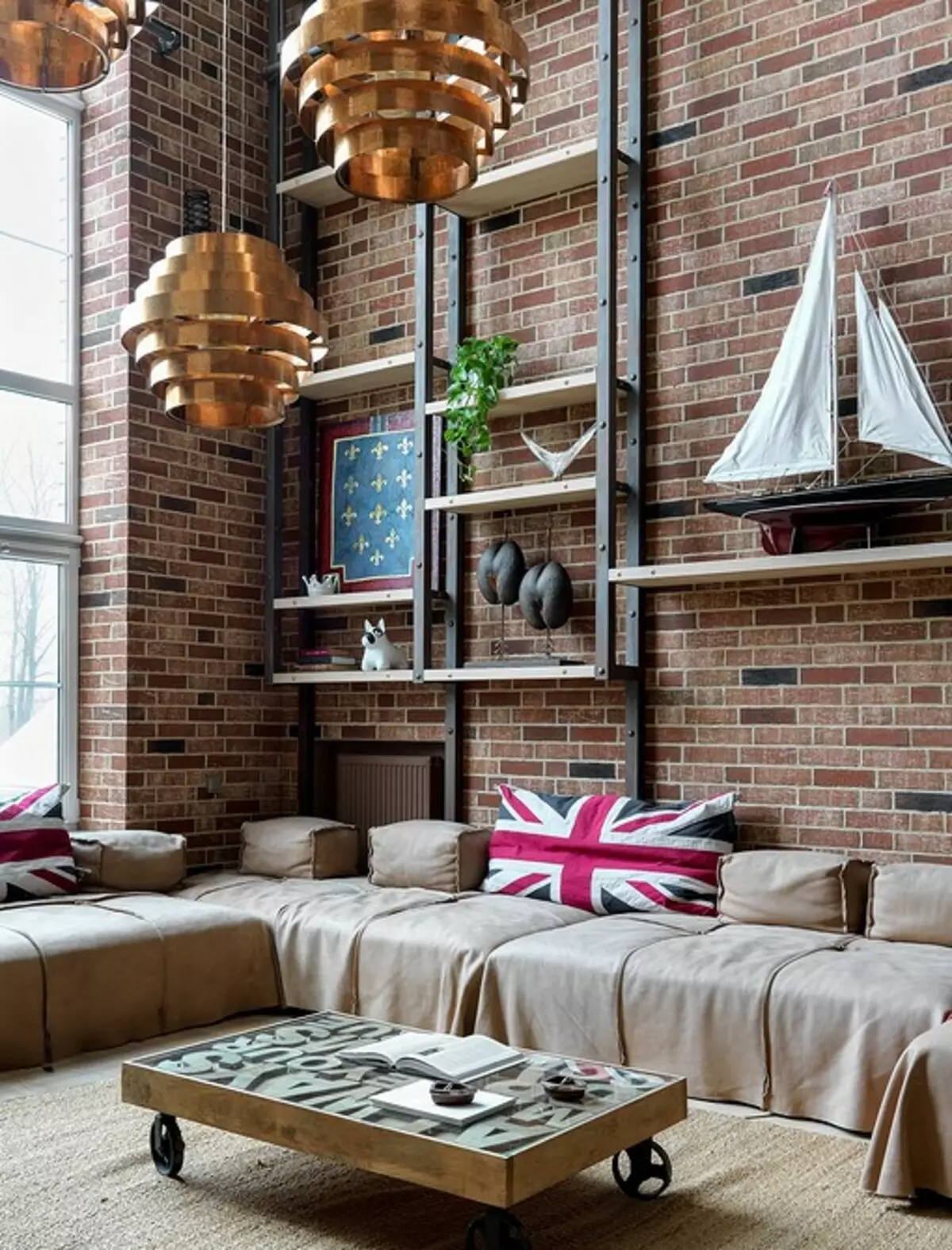 How to arrange a country house in Loft style: tips and 3 real examples from designers 2766_97