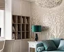 אנו מציירים חדר מגורים בצלילים טורקיז: טכניקות המעצב הטובות ביותר וצילומי הצבעים 2829_104