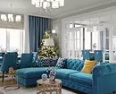 We draw up a living room in turquoise tones: the best designer techniques and color combinations 2829_11